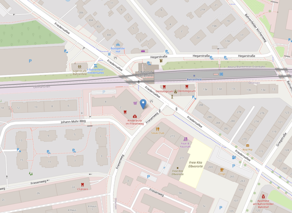 G&G Karte von OpenStreetmap